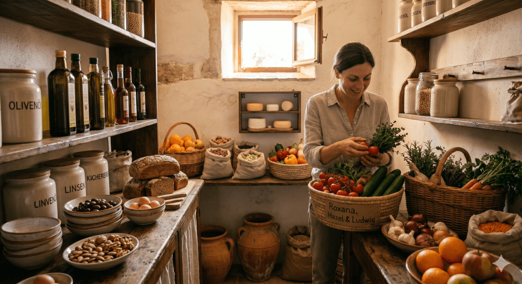 Mediterrane Vorratsküche: Diese Lebensmittel habe ich immer zu&nbsp;Hause